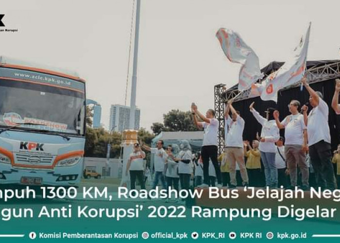 Jelajahi 9 Kota di 3 Provinsi, Bus Antikorupsi KPK Tempuh 1.300 Km 