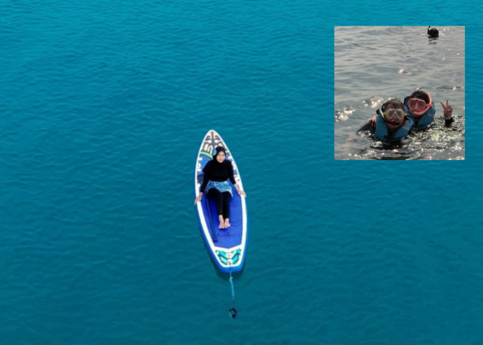 Paddle Board dan Snorkeling di Carita Viral di Kalangan Gen Z, Tidak Perlu Nyebrang Pulau