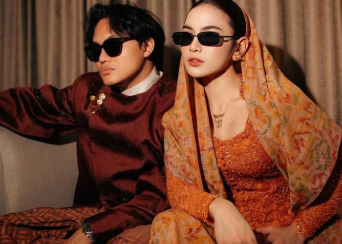 Perpaduan Budaya Bali dan Sunda Hadir dalam Gaya Lebaran Mahalini dan Rizky Febian