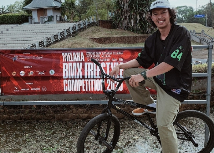 Heru Anwari Juara di Melaka BMX Freestyle Competition 2025