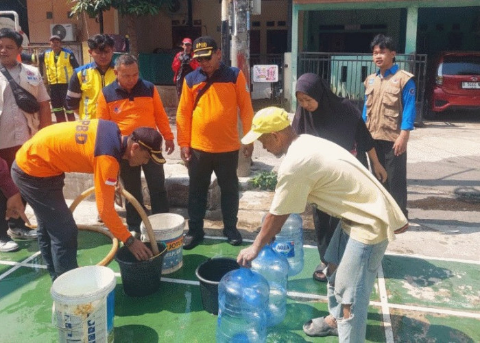 Titik Kekeringan di Tangsel Meluas Jadi 30 Lokasi, Pemkot Distribusikan 1,2 Juta Liter Air