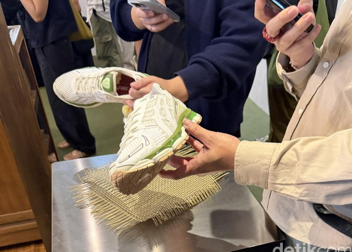 Terinspirasi Pandan, ASICS x atmos Rilis Sneakers Vintage-Tech Sentuhan Khas Indonesia
