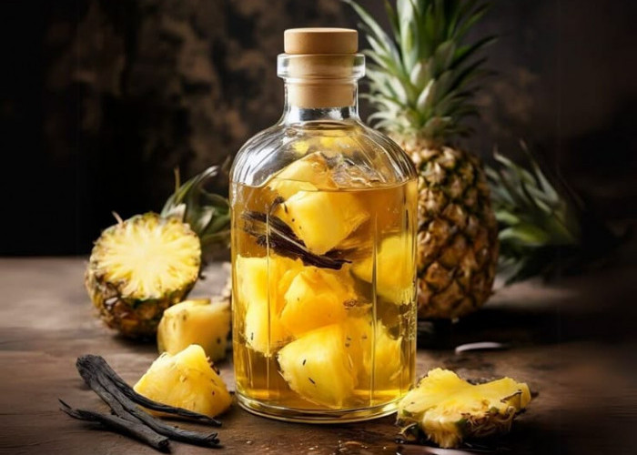 Segar dan Berkhasiat, Ini Manfaat Rutin Mengonsumsi Rendaman Air Nanas