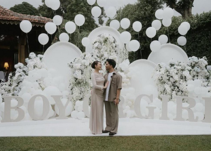 Gender Reveal Anak Thariq Halilintar dan Aaliyah Massaid, Keluarga dan Sahabat Ikut Merayakan