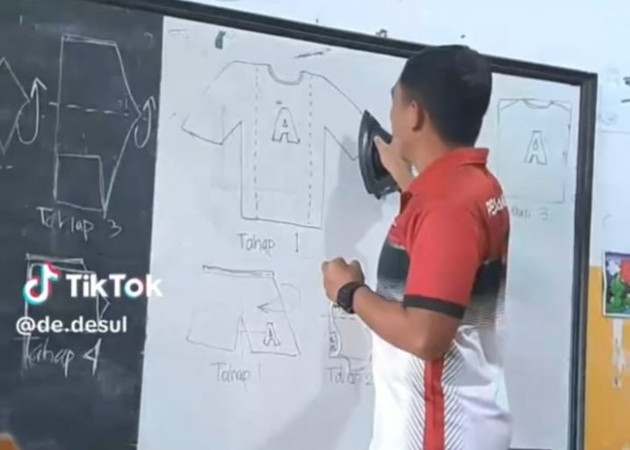 Viral, Guru SD ini Ajarkan Anak Muridnya Cara Setrika dan Lipat Baju