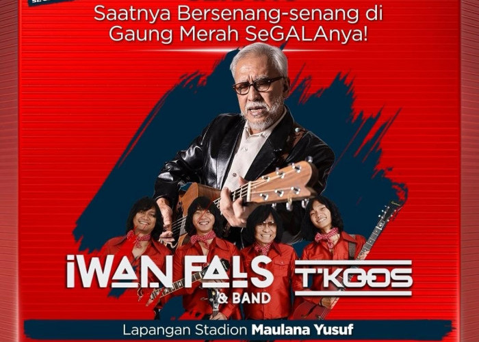 Konser Gratis Iwan Fals di Serang