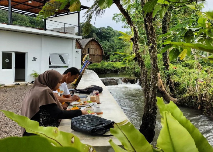 Sisi Sungai Cafe Pandeglang Menikmati Wisata Kuliner dengan View Alam Menakjubkan