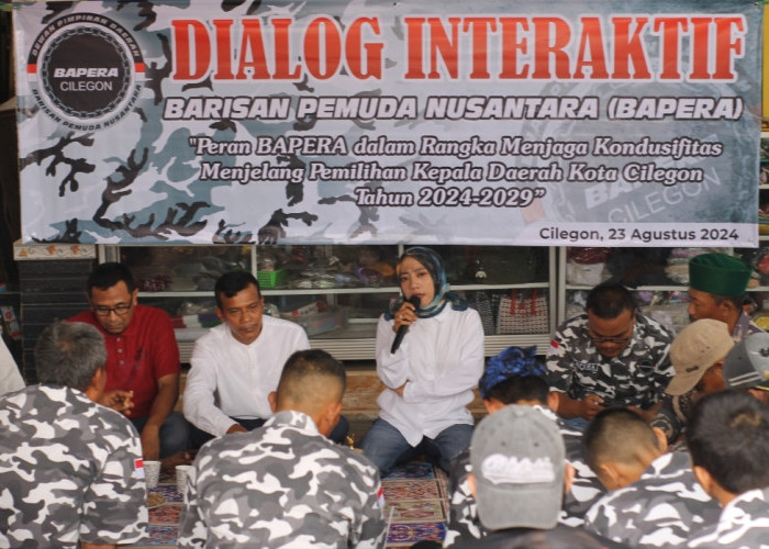 Bapera Kota Cilegon Gelar Dialog Interaktif, Sosialisasi Kondusifitas Menjelang Pilkada 2024