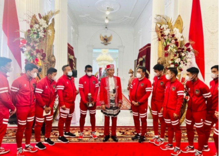 Juarai Piala AFF, Timnas U-16 Diterima Presiden di Istana Merdeka