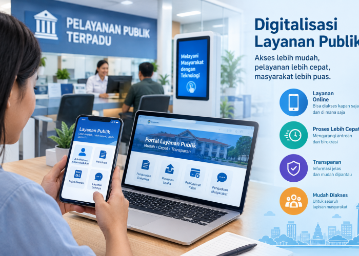 Digitalisasi Layanan Publik Diperluas, Pemerataan Akses Internet Jadi Tantangan