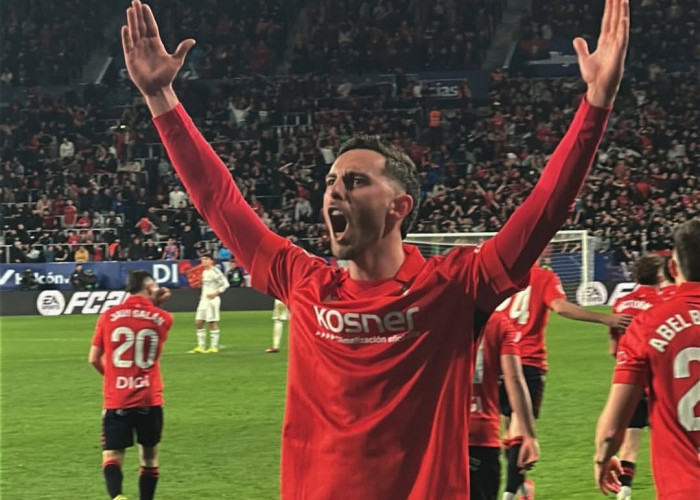 Kejutan di El Sadar, Osasuna Tumbangkan Real Madrid 2-1