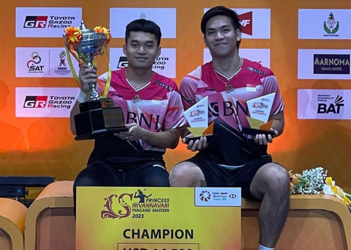 Leo dan Daniel Kembali Raih Podium Tertinggi Thailand Master 2023