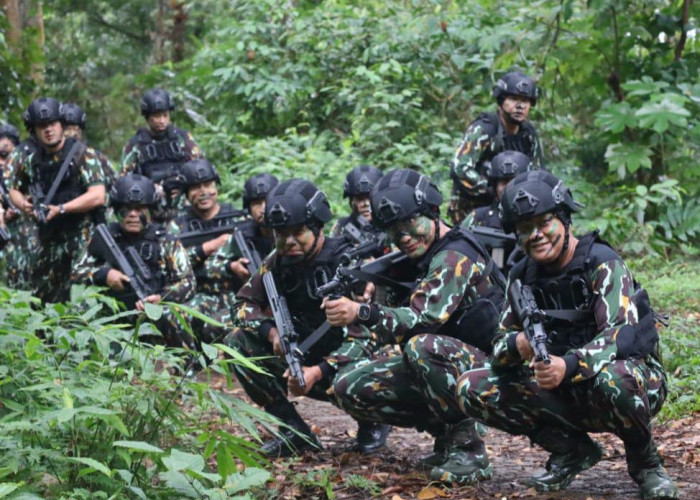 Tingkatkan Kemampuan, Kapolda dan PJU Polda Banten Ikuti Pelatihan Jungle Warfare 