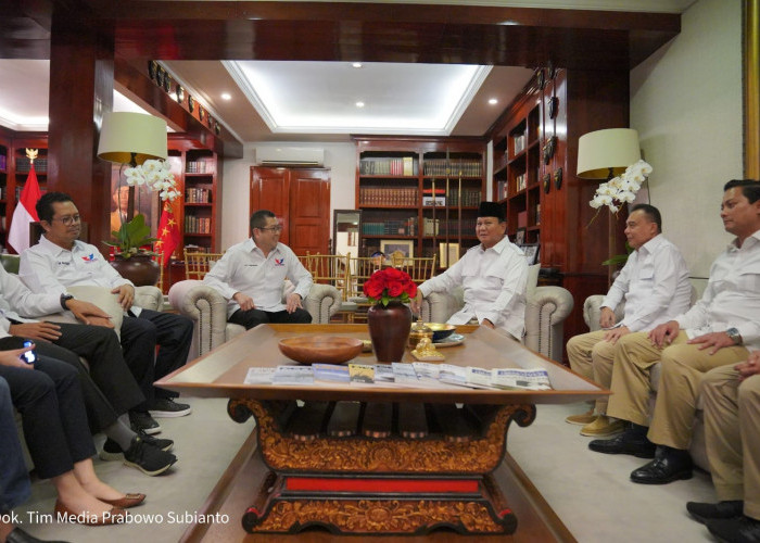 Prabowo dan Hary Tanoesoedibjo Bertemu Bicarakan Peluang Koalisi 