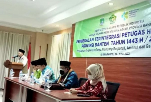 Pembekalan Petugas Haji Banten, Pemerintah Komitmen Berikan Pelayanan Haji Yang Lebih Baik