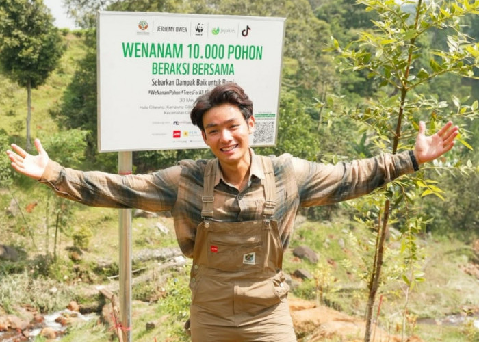 WeNanamPohon, Aksi Jerhemy Owen tanam 10 Ribu Pohon
