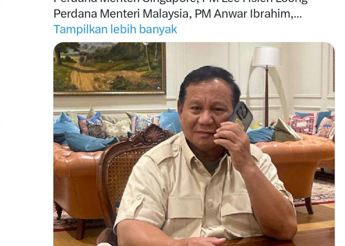 Unggul di Hitungan Cepat, Prabowo Mengaku Dapat Banyak Ucapan Selamat dari Beberapa Pimpinan Negara 