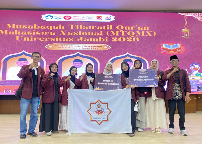 Mahasiswa Untirta Borong Juara di MTQMN Universitas Jambi 2026