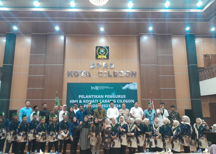 Pengurus HMI Cilegon Dilantik, Sekjend PB HMI: Perlu Langkah Strategis Capai Tujuan HMI