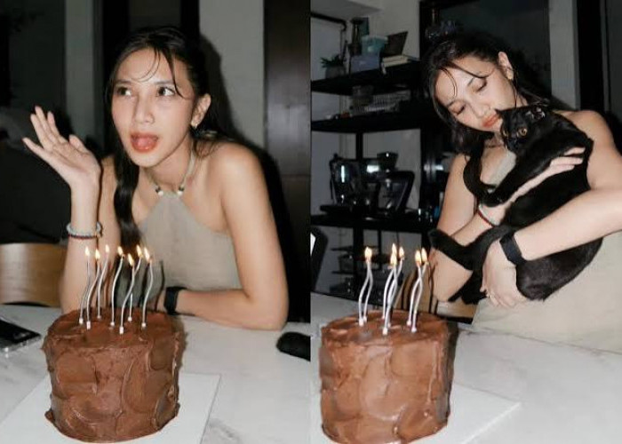 Potret Sheila Dara Ulang Tahun ke-34, Perdana Rayakan Tanpa Mendiang Vidi Aldiano