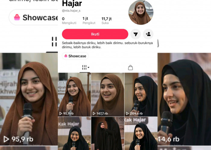 Viral Ustazah AI Nia Hajar di TikTok, Warganet Ingatkan Bahaya Konten Dakwah Palsu