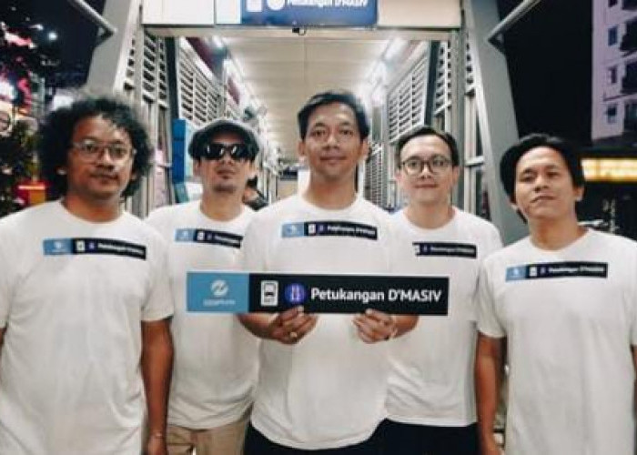 D'MASIV Resmi Akuisisi Hak Penamaan Halte TransJakarta Petukangan Utara