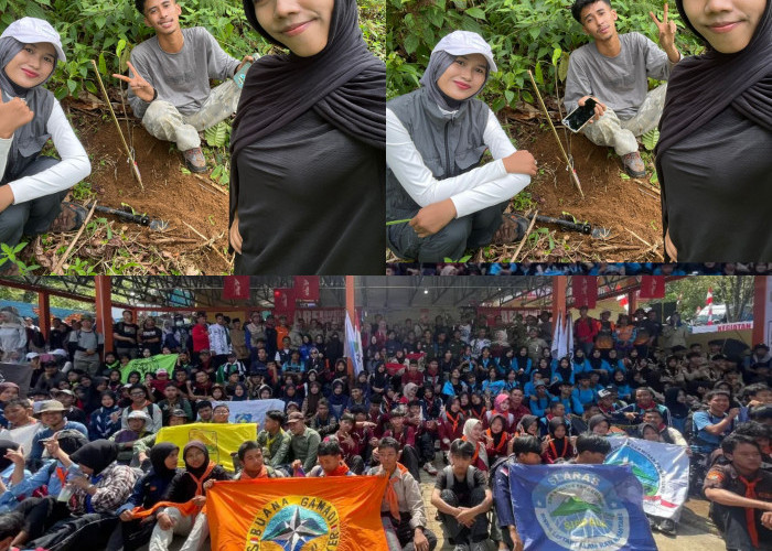 Aksi Nyata Peserta Pecinta Alam di Pulosari: Erlinda Putri Turun Tangan Tanam Pohon Endemik Bersama AOPGI