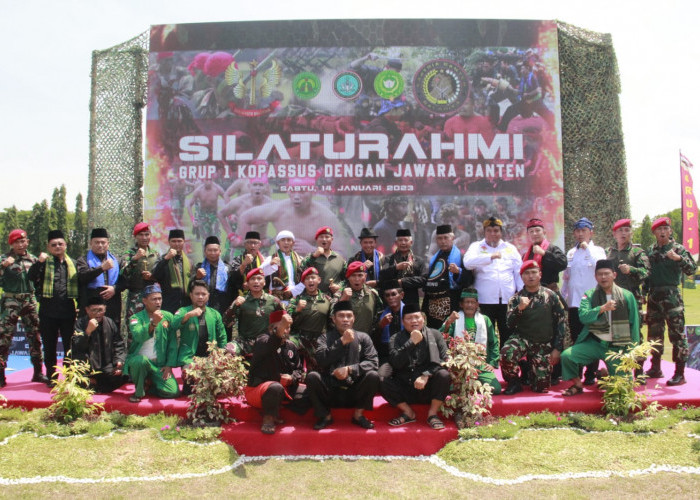 Para Jawara Banten Silaturahmi ke Markas Group 1 Kopassus, Ini Maksud dan Tujuannya 