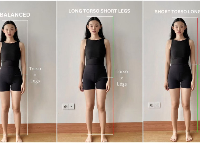 Cara Menentukan Long Torso, Short Torso, atau Middle Torso, Kenali Proporsi Tubuhmu
