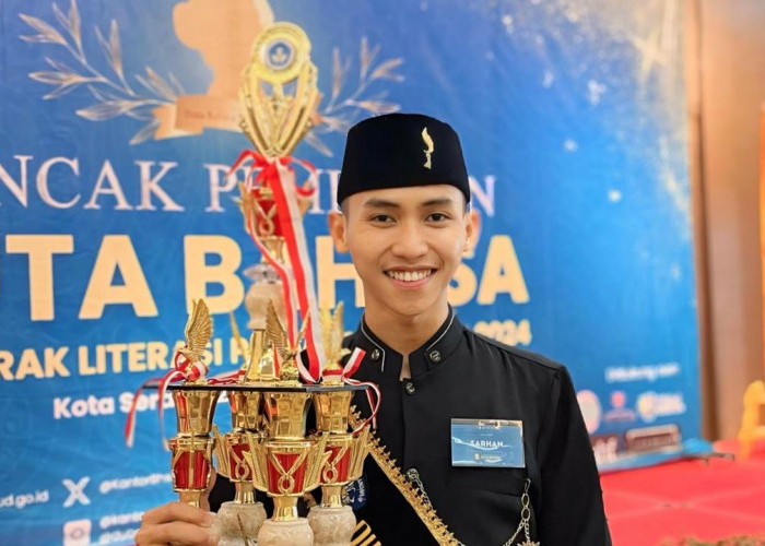 Farhan, Pemuda Asal Tanara Berjaya di Ajang Duta Bahasa Provinsi Banten 2024