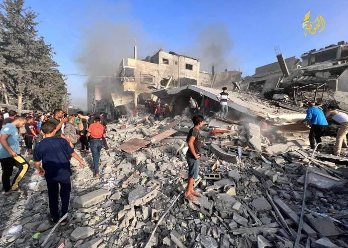 31 Hari Serangan Israel Rumah Sakit Gaza Kolaps, Netanyahu Bersikeras Melarang Bantuan di Gaza