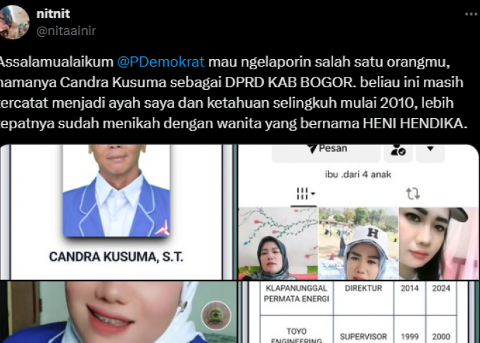 Sukses di Dunia Politik, Lupa Anak di Rumah? Curahan Hati Anak Candra Kusuma Anggota DPRD Bogor