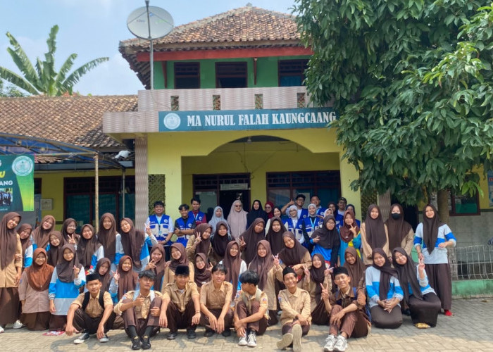 Mahasiswa KKN Kelompok 31 Desa Kaungcaang Edukasi Ratusan Siswa MAS Nurul Falah Terkait Bahaya Kenakalan Remaj