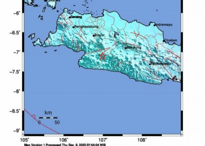 Sukabumi Diguncang Gempa M 5,8 