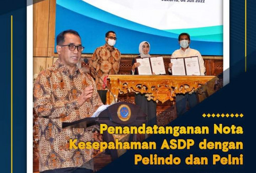 Berkat Pelabuhan Ciwandan Bantu Urai Kemacetan, PT ASDP Jalin Kerjasama Dengan Pelindo dan Pelni 