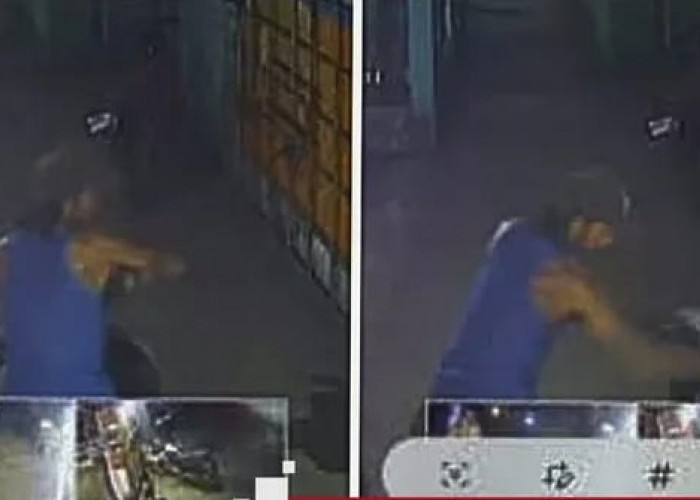 Rekaman CCTV Bongkar Aksi Curanmor di Cipondoh, Pelaku Berhasil Diringkus
