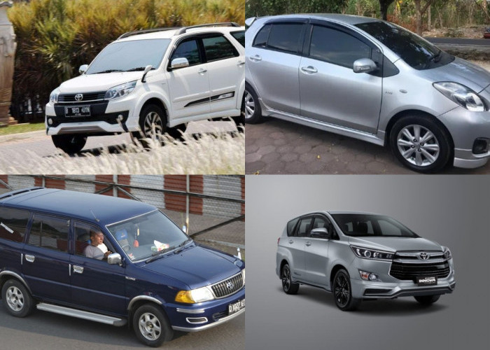 5 Mobil Bekas Toyota Harga di Bawah 100 Juta Terbaru untuk Mudik Lebaran 2024
