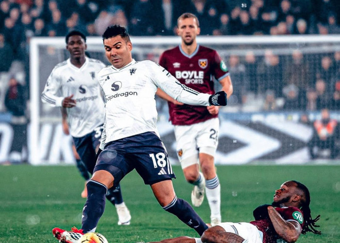 Manchester United Ditahan West Ham United, Laga Berakhir Imbang 1-1