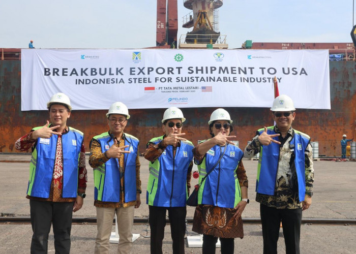 Krakatau Steel Ekspor Baja ke Amerika Serikat