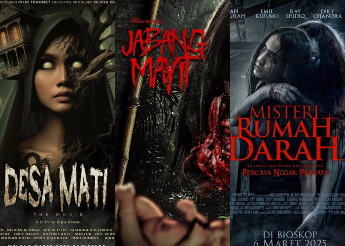 3 Film Horor yang Tayang pada 6 Maret 2025, Mana yang Paling Menyeramkan?