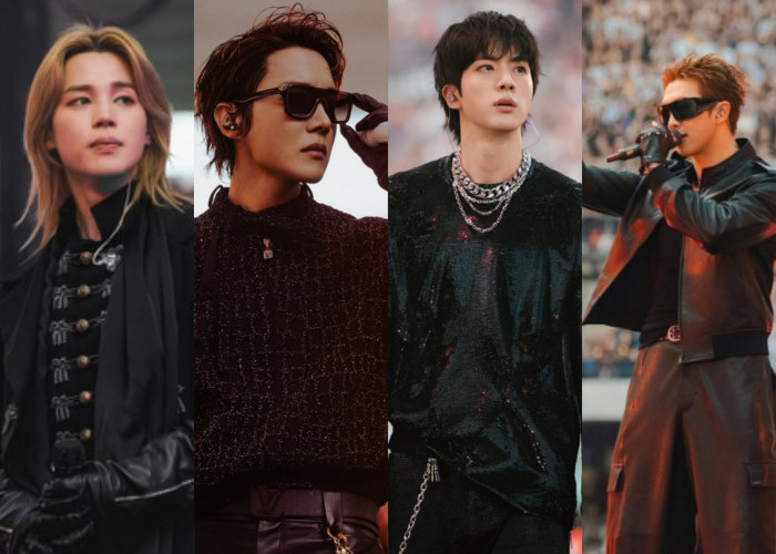 BTS ARIRANG World Tour Paris Jadi Runway High Fashion, Jungkook hingga Jimin Tampil Memukau