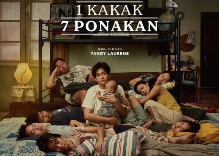 10 Film Terlaris Awal Tahun 2025, 1 Kakak 7 Ponakan Jadi Film Terlaris Penonton dengan Lebih dari 1 Juta