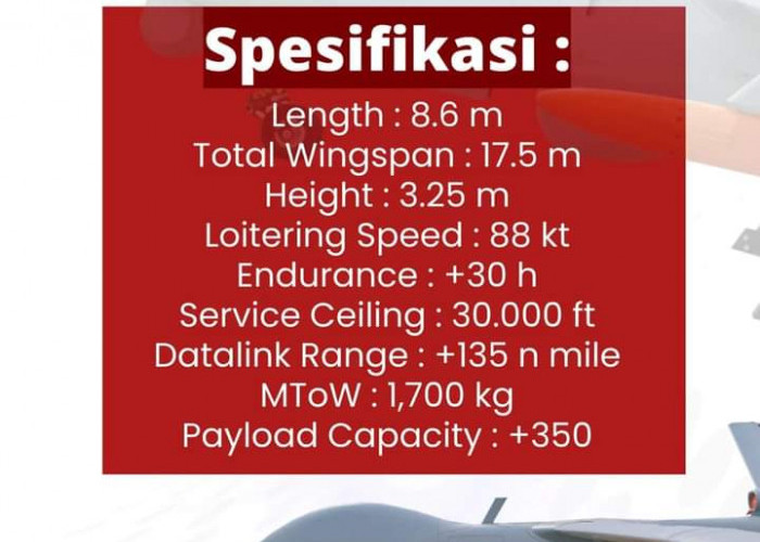 Inilah Spesifikasi Drone Buatan Turki yang Dibeli Kemenhan Senilai Rp 4,5 T