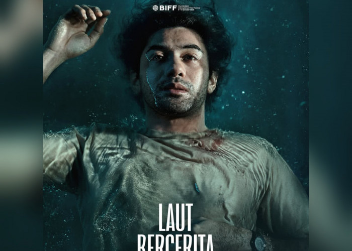 Film Laut Bercerita Rilis Poster Perdana, Angkat Kisah Perjuangan Mahasiswa Era 1990-an