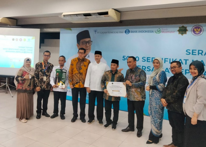 Sinergi HCMA dan PT Gajah Tunggal Tbk, Sukses Terbitkan 5.000 Sertifikat Halal bagi UMKM