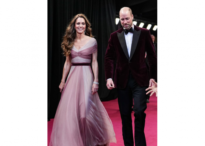 Bikin Pangling dan Haru, William-Kate Kompak 'Double Date' dengan Karpet Merah BAFTA 2026