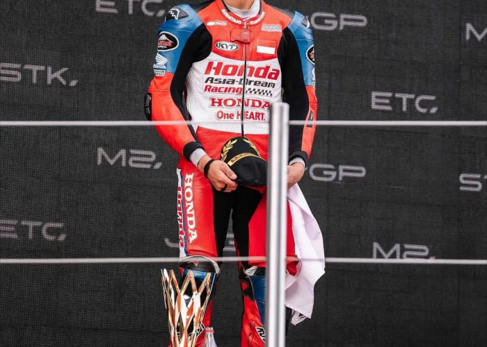 Kiandra Ramadhipa Akhiri Musim di Posisi Lima Klasemen Moto3 Junior 2026