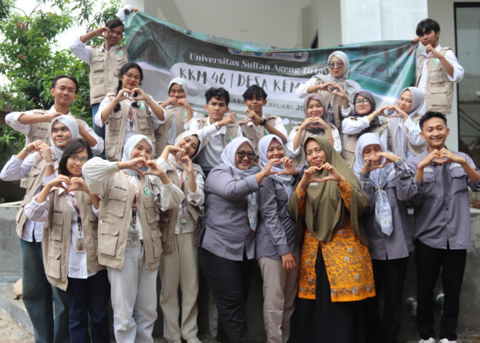 Peduli Kesehatan Warga, KKM 46 Untirta Gelar Cek Kesehatan Gratis 