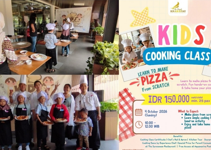 The Royale Krakatau Hotel Bakal Gelar Kids Cooking Class