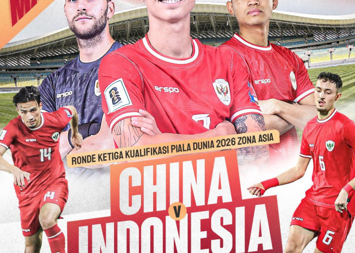 Tanpa Harus Langganan, Inilah Link Streaming Timnas Indonesia vs China 